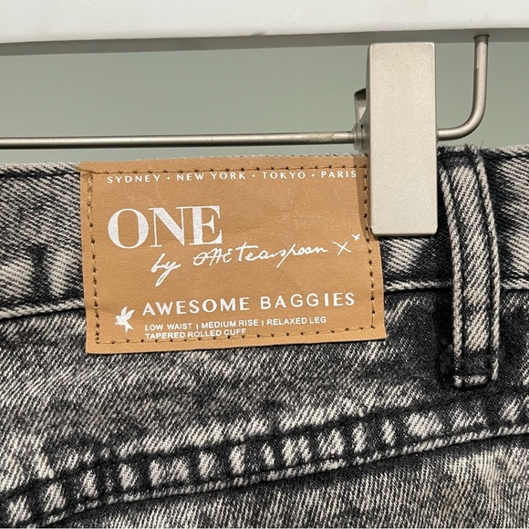 Free People X One Teaspoon Awesome baggies jeans size 25 New - Picture 9 of 10